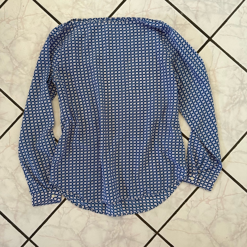 Gap blue blouse